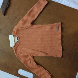 Rib jersey long sleeve shirt size 12M my little cozmo